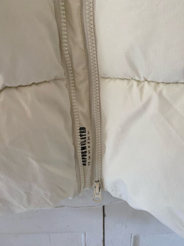 Anorak Zara Blanco con Capucha