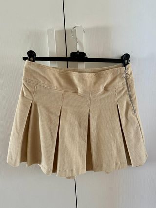 Gonna Bershka Beige Taglia S