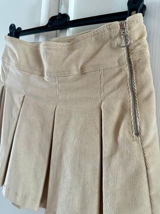 Gonna Bershka Beige Taglia S