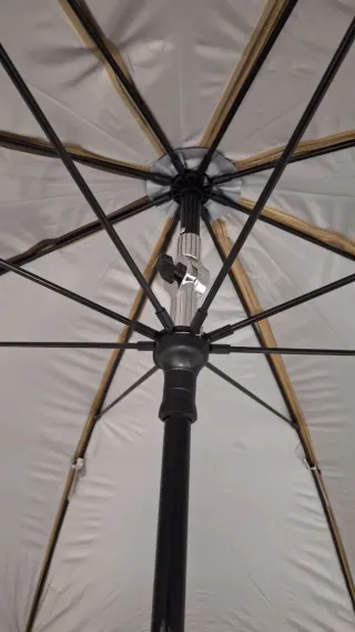 Paraguas Rp Competición Negro/Plateado