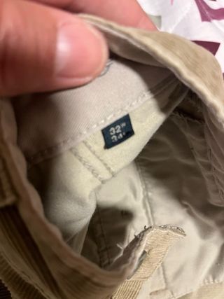 Pantalones de pana Dockers beige