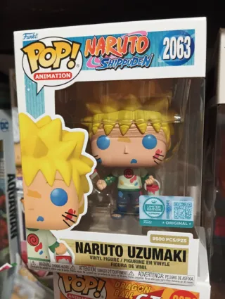 Funko Pop Naruto Uzumaki Limitado 9500 PCS/PZS