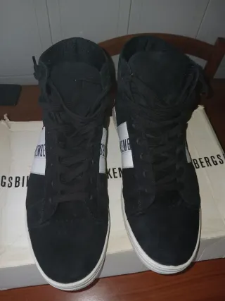 Bikkembergs Scarpe Sneakers Alte Nere Taglia 42