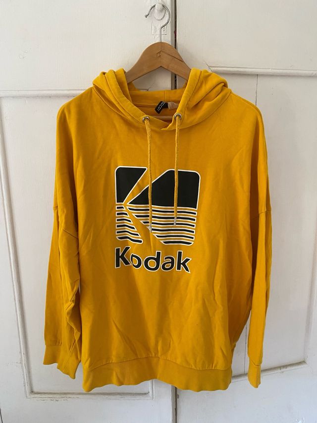 Sudadera H&M Kodak Amarilla