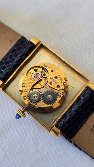 Must de Cartier Tank Louis Reloj