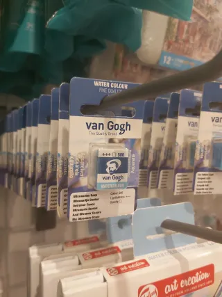 Acuarelas Van Gogh medio godet