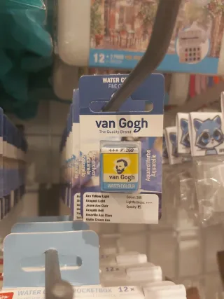 Acuarelas Van Gogh medio godet