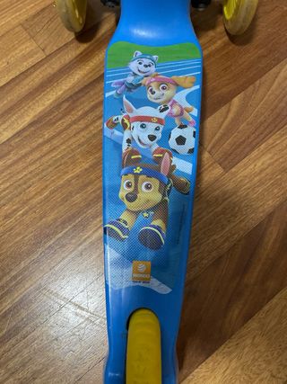 Patinete Patrulla Canina 3 ruedas