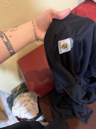 Pantalones de chándal negros Azul marino , oscuros