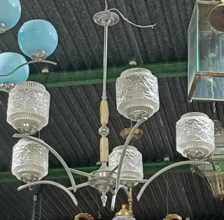 Lámpara 7 de araña 5 brazos