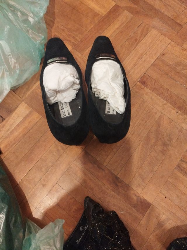 Zapatos Balenciaga Talla 38 Negros