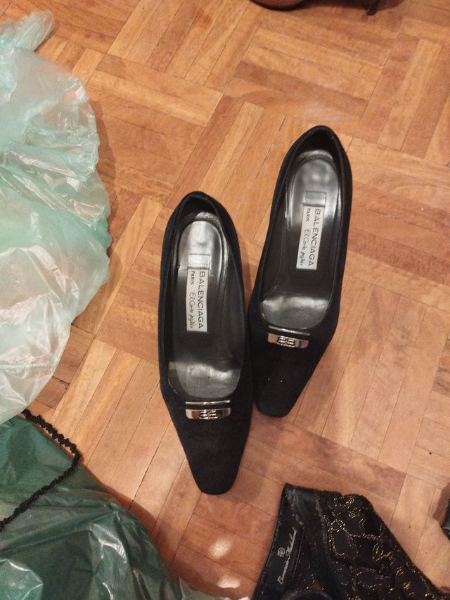 Zapatos Balenciaga Talla 38 Negros
