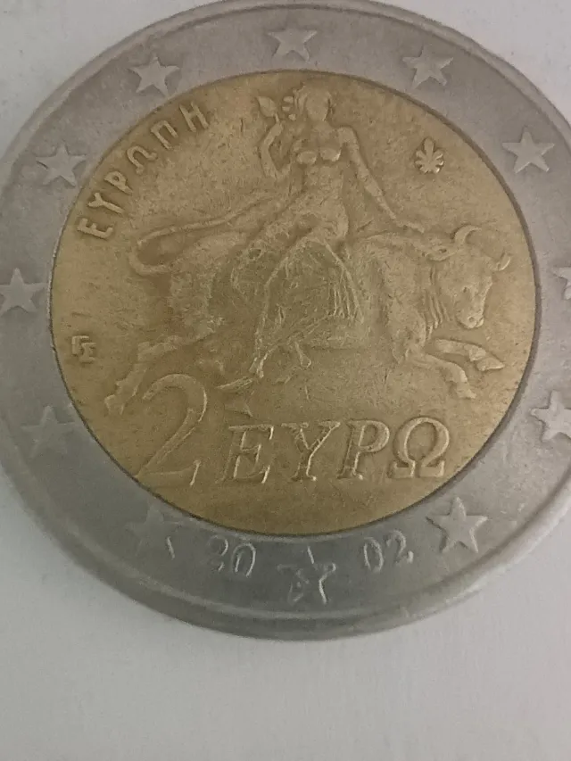 Moneda 2 Euros Grecia 2002