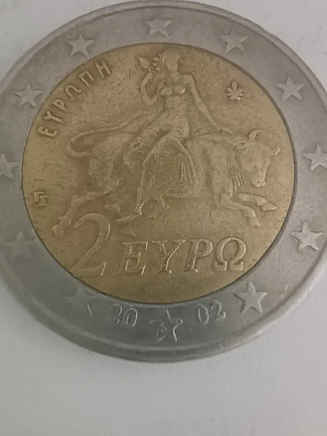 Moneda 2 Euros Grecia 2002