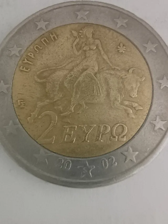 Moneda 2 Euros Grecia 2002