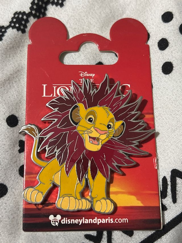 Pin Disneyland Paris El Rey León Simba