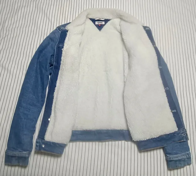 Chaqueta Tommy Jeans Hilfiger con forro de borrego