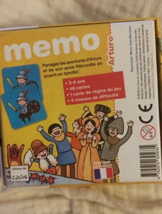 Juego de memoria infantil