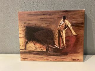 Cuadro taurino reproducción Alejandro del Pino