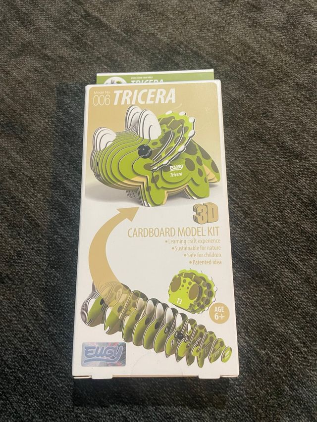 Puzzle 3D Triceratops Euoy