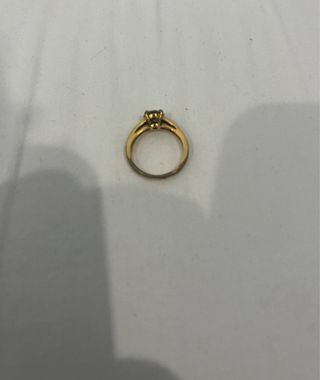 Anillo Swarovski Dorado