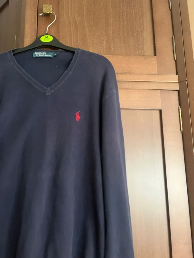 Jersey Polo Ralph Lauren Azul Vintage