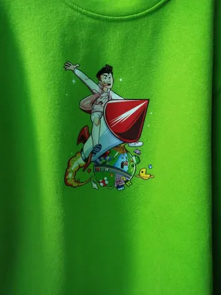 Sudadera Arta verde talla 9/10 años