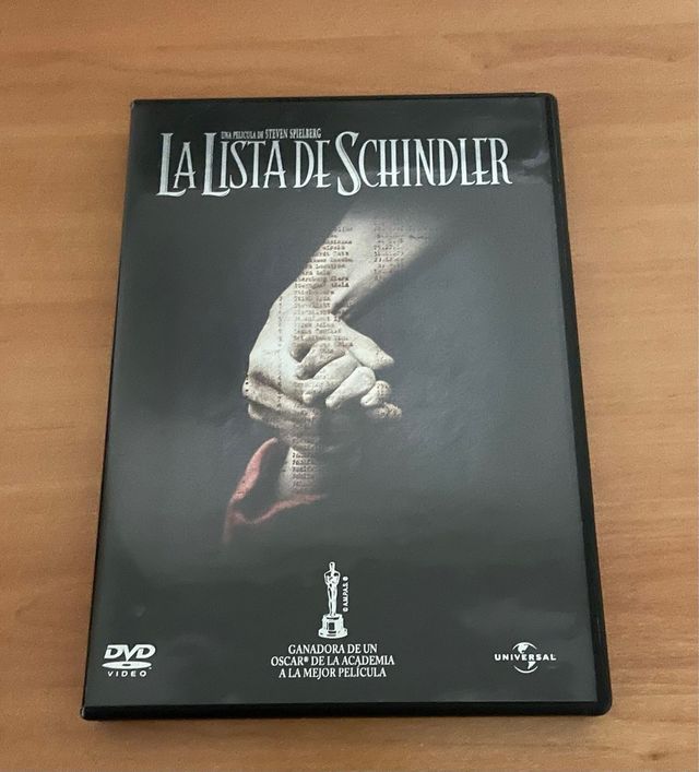 La Lista de Schindler DVD (Steven Spielberg)