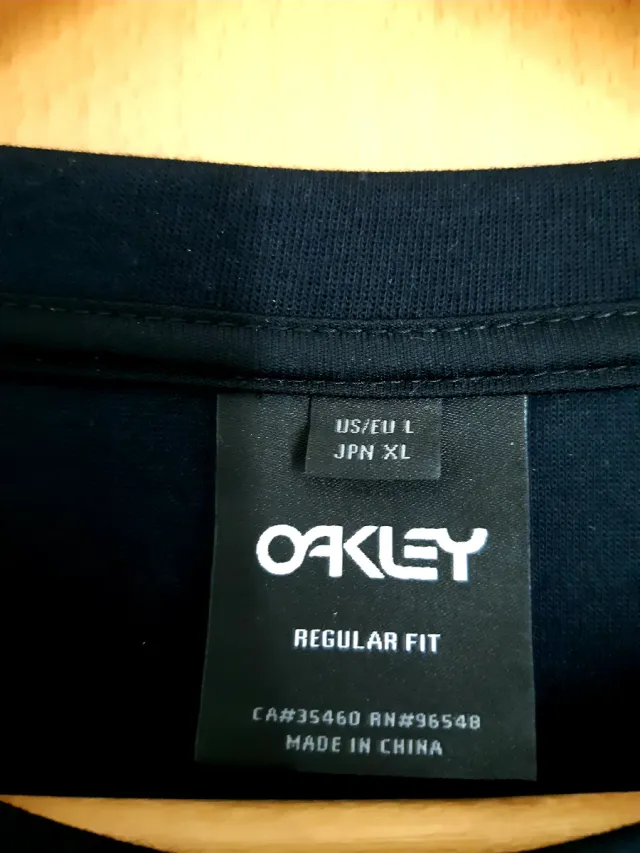 Sudadera Oakley Negra Manga Larga