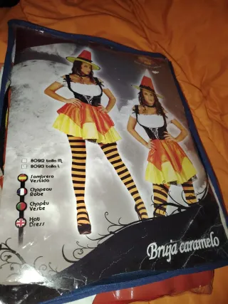 Disfraz Bruja Caramelo Talla L