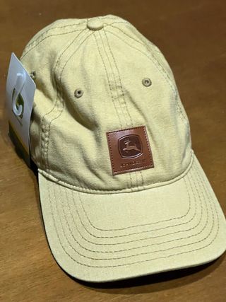 Gorra John Deere Beige Marrón