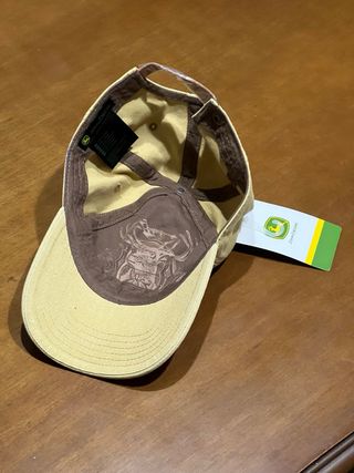 Gorra John Deere Beige Marrón