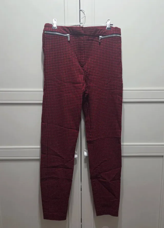 Pantalón cuadros