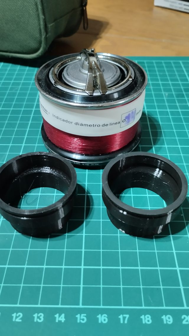 4 Anillas para carrete de pesca