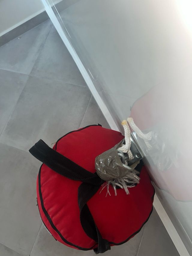 Saco de pancadas vermelho OUTSHOCK