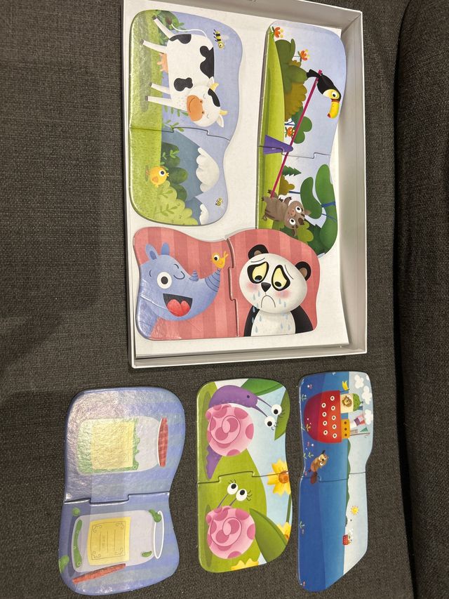 Puzzle Educa Opuestos Bebé