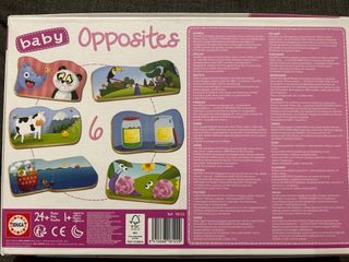 Puzzle Educa Opuestos Bebé