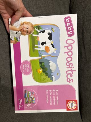 Puzzle Educa Opuestos Bebé