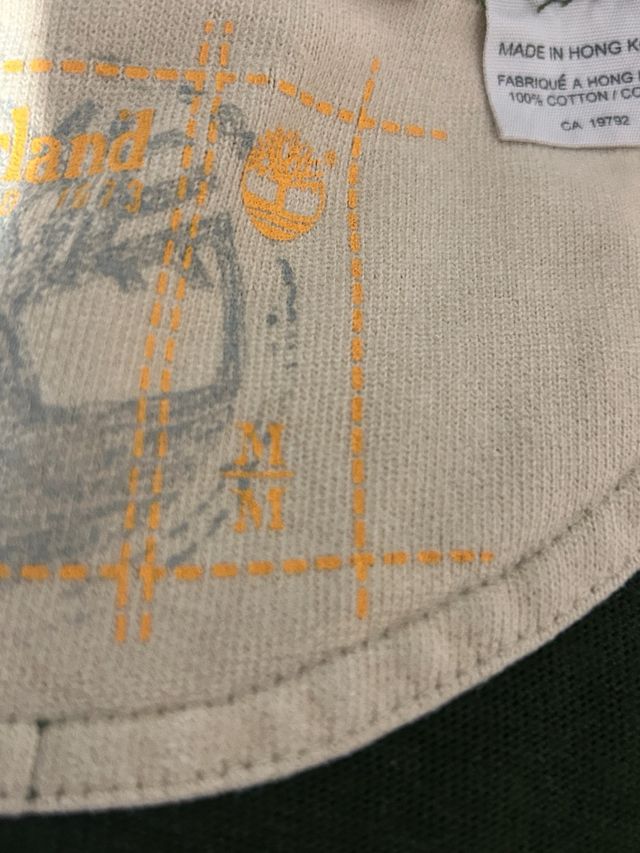 Polo Manga Larga Algodón Timberland Verde