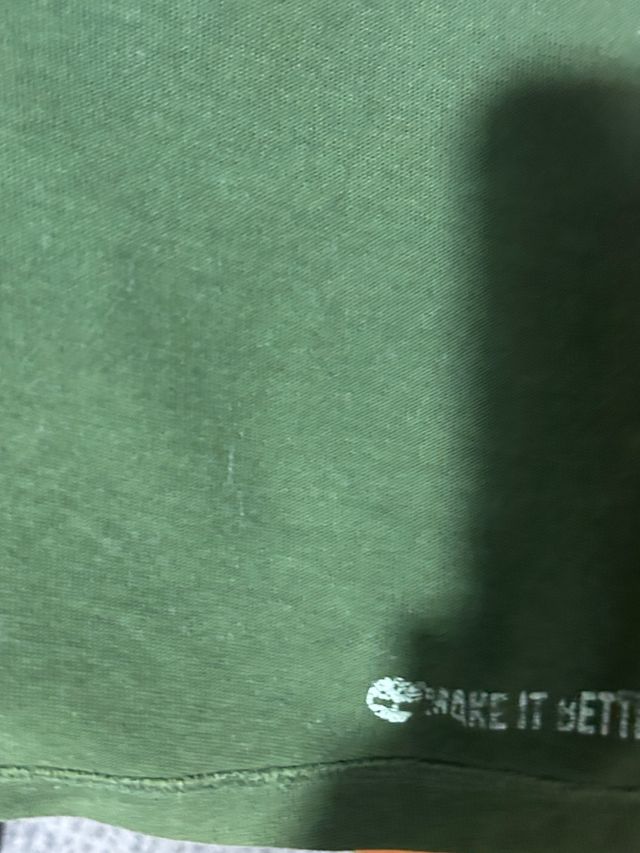 Polo Manga Larga Algodón Timberland Verde