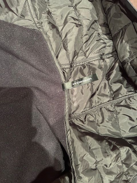 Chaqueta Polar Ternua Capucha Fija Talla XL Negra