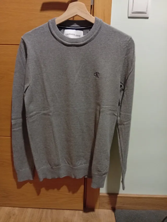 Jersey Calvin Klein Gris Talla S