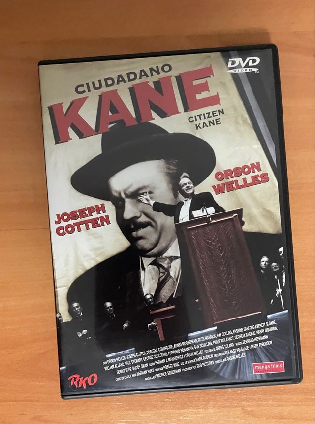 DVD Ciudadano Kane Orson Welles