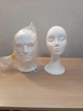 Cabeza expositora corcho