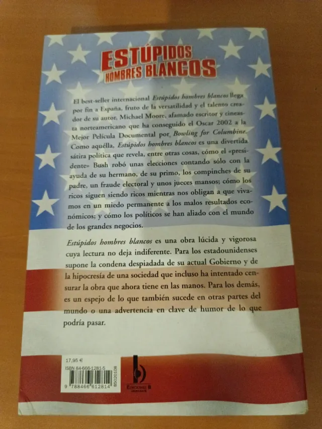 ESTUPIDOS HOMBRES BLANCOS (Spanish Edition)