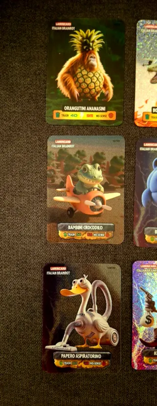 Lamincard Italian Brainrot per BEA