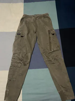 Pantalón Cargo Verde