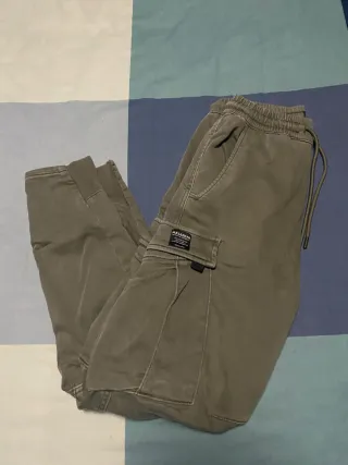 Pantalón Cargo Verde