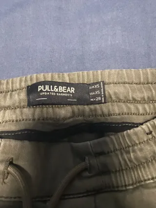 Pantalón Cargo Verde