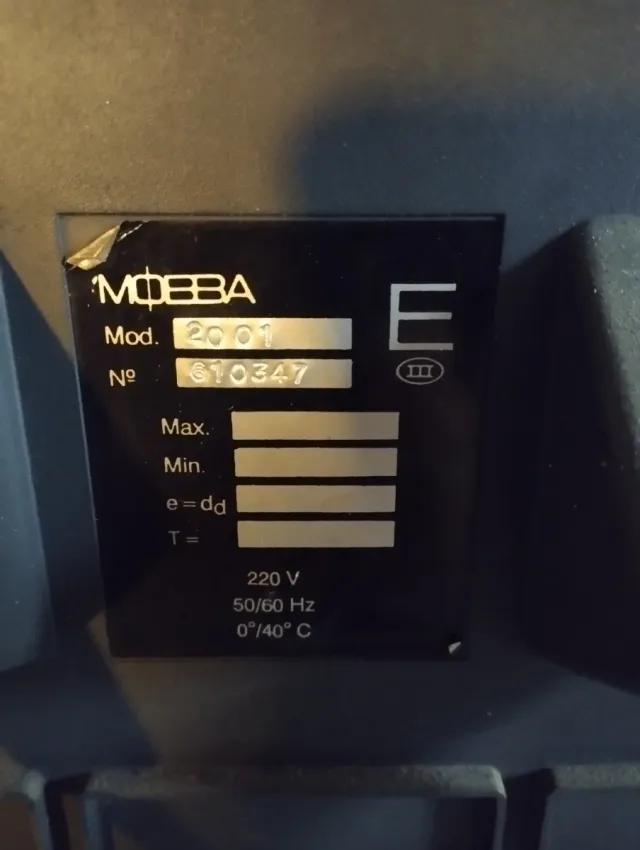 Balanza industrial MOEBA